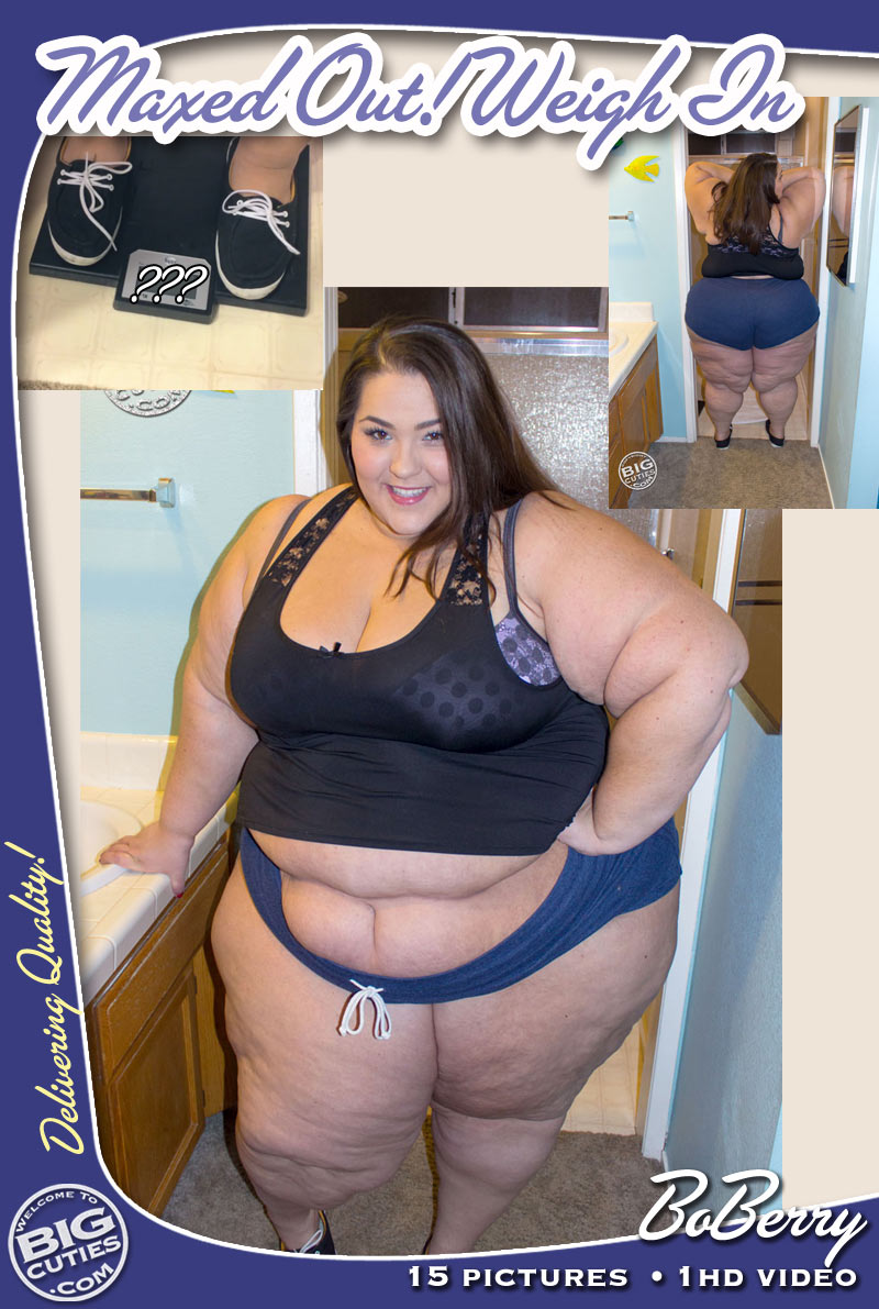 Ssbbw boberry weigh in